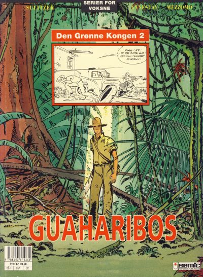 Cover for Den grønne kongen (Semic, 1992 series) #2 - Guaharibos
