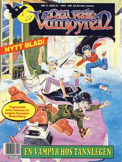 Cover for Den vesle vampyren (Semic, 1991 series) #2/1991