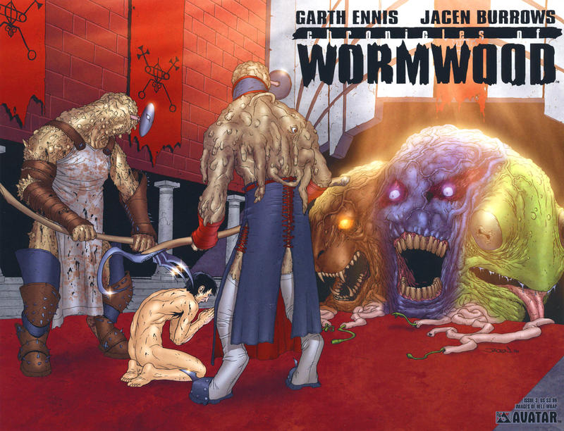 Cover for Garth Ennis Chronicles of Wormwood (Avatar Press, 2007 series) #3 [Cover B]