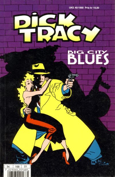 Cover for Dick Tracy Big City Blues (Hjemmet / Egmont, 1990 series) 