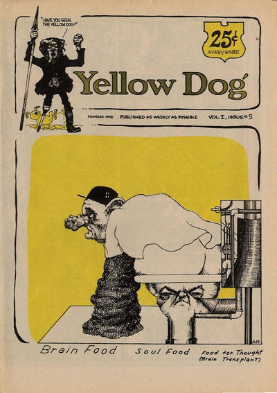 Cover for Yellow Dog (The Print Mint Inc, 1968 series) #5