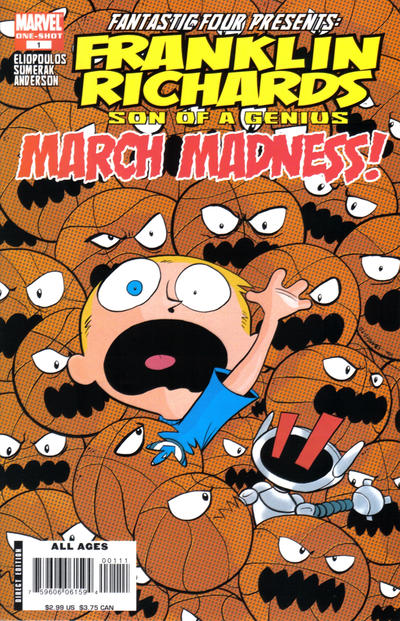 Cover for Franklin Richards: March Madness (Marvel, 2007 series) #1