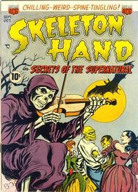 Cover Thumbnail for Skeleton Hand in Secrets of the Supernatural (American Comics Group, 1952 series) #1
