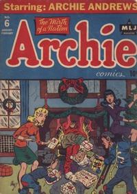 Cover Thumbnail for Archie Comics (Archie, 1942 series) #6