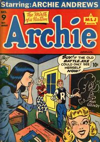Cover Thumbnail for Archie Comics (Archie, 1942 series) #9
