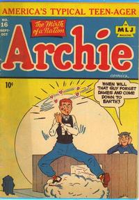 Cover Thumbnail for Archie Comics (Archie, 1942 series) #16