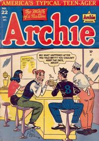 Cover Thumbnail for Archie Comics (Archie, 1942 series) #22