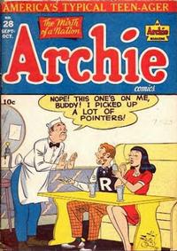 Cover Thumbnail for Archie Comics (Archie, 1942 series) #28