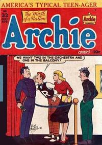 Cover for Archie Comics (Archie, 1942 series) #33