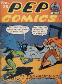 Cover for Pep Comics (Archie, 1940 series) #28