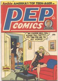 Cover for Pep Comics (Archie, 1940 series) #65