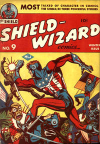 Cover Thumbnail for Shield-Wizard Comics (Archie, 1940 series) #9