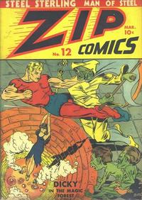 Cover Thumbnail for Zip Comics (Archie, 1940 series) #12