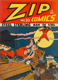 Cover Thumbnail for Zip Comics (Archie, 1940 series) #23
