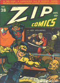 Cover Thumbnail for Zip Comics (Archie, 1940 series) #28