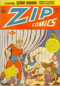 Cover Thumbnail for Zip Comics (Archie, 1940 series) #36