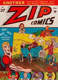 Cover Thumbnail for Zip Comics (Archie, 1940 series) #37