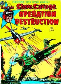 Cover Thumbnail for Captain Steve Savage (Avon, 1950 series) #6