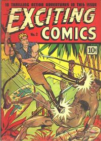 Cover Thumbnail for Exciting Comics (Pines, 1940 series) #v1#2 (2)