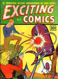 Cover Thumbnail for Exciting Comics (Pines, 1940 series) #v1#3 (3)