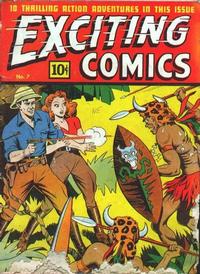 Cover Thumbnail for Exciting Comics (Pines, 1940 series) #v3#1 (7)