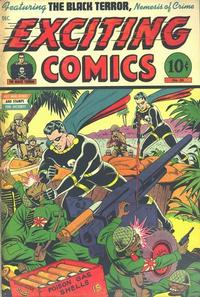 Cover Thumbnail for Exciting Comics (Pines, 1940 series) #36