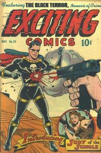 Cover Thumbnail for Exciting Comics (Pines, 1940 series) #55