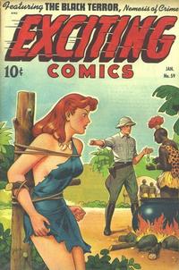 Cover Thumbnail for Exciting Comics (Pines, 1940 series) #59