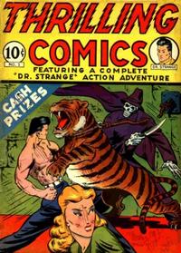 Cover Thumbnail for Thrilling Comics (Pines, 1940 series) #v1#1 (1)