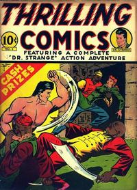 Cover Thumbnail for Thrilling Comics (Pines, 1940 series) #v1#2 (2)