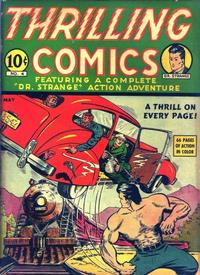 Cover Thumbnail for Thrilling Comics (Pines, 1940 series) #v2#1 (4)