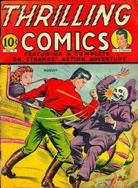Cover Thumbnail for Thrilling Comics (Pines, 1940 series) #v3#1 (7)