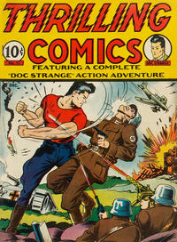 Cover for Thrilling Comics (Pines, 1940 series) #v4#2 (11)