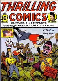 Cover for Thrilling Comics (Pines, 1940 series) #v10#2 (29)