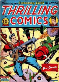 Cover for Thrilling Comics (Pines, 1940 series) #40