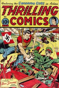 Cover Thumbnail for Thrilling Comics (Pines, 1940 series) #44
