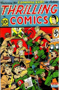 Cover Thumbnail for Thrilling Comics (Pines, 1940 series) #45