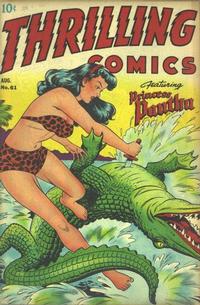 Cover Thumbnail for Thrilling Comics (Pines, 1940 series) #61