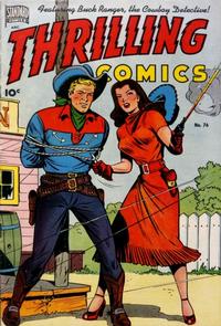 Cover Thumbnail for Thrilling Comics (Pines, 1940 series) #76