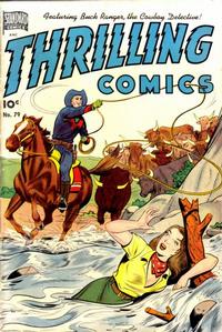 Cover Thumbnail for Thrilling Comics (Pines, 1940 series) #79