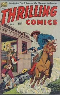 Cover Thumbnail for Thrilling Comics (Pines, 1940 series) #80
