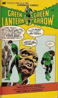 Cover Thumbnail for Green Lantern and Green Arrow (Paperback Library, 1972 series) #1 (64-729)