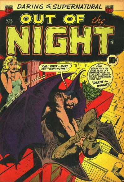 Cover for Out of the Night (American Comics Group, 1952 series) #9