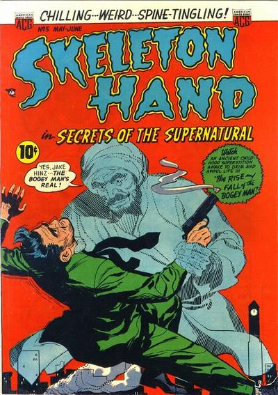 Cover for Skeleton Hand in Secrets of the Supernatural (American Comics Group, 1952 series) #5