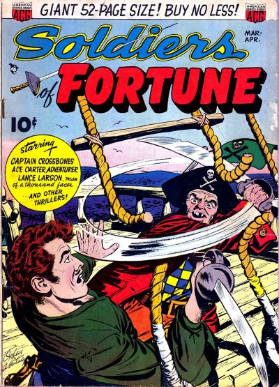 Cover for Soldiers of Fortune (American Comics Group, 1951 series) #1