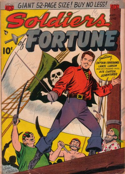 Cover for Soldiers of Fortune (American Comics Group, 1951 series) #2