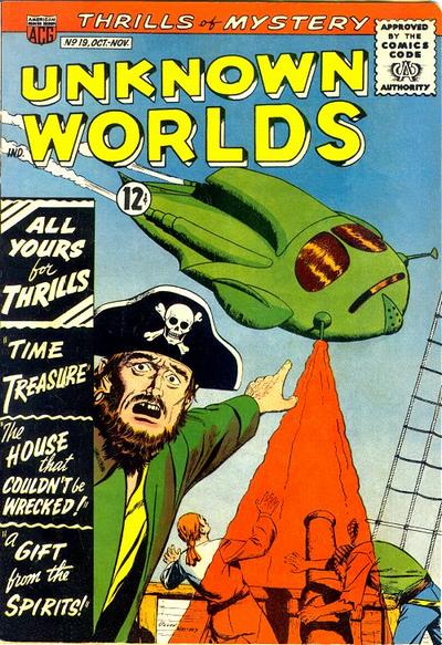 Cover for Unknown Worlds (American Comics Group, 1960 series) #19