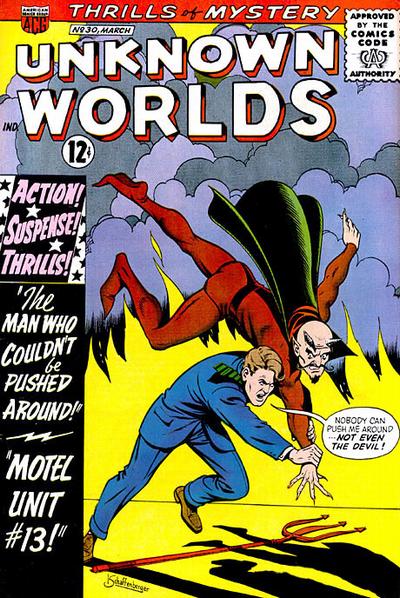 Cover for Unknown Worlds (American Comics Group, 1960 series) #30