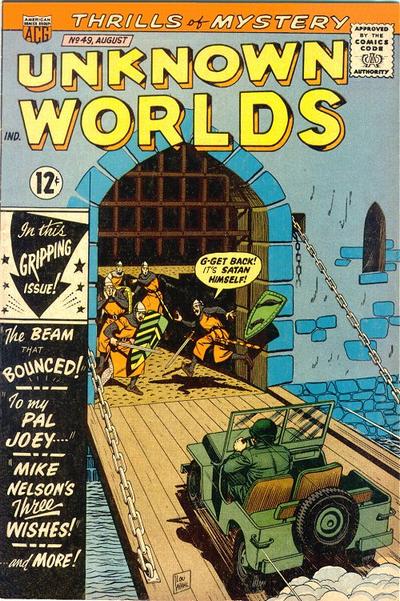 Cover for Unknown Worlds (American Comics Group, 1960 series) #49
