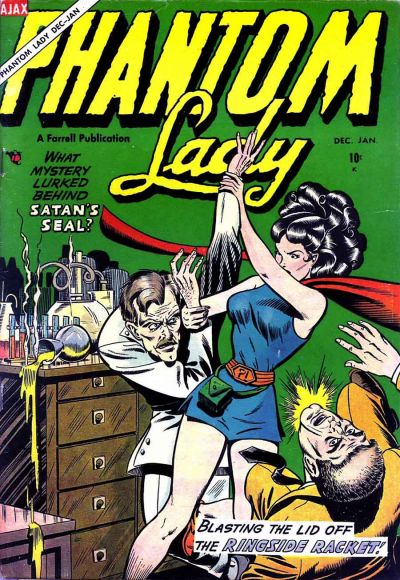 Cover for Phantom Lady (Farrell, 1954 series) #5 [1]